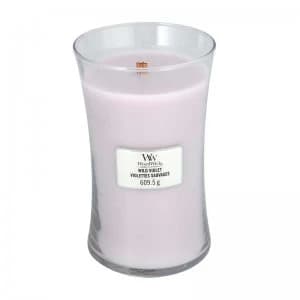 WoodWick Wild Violet Large Jar Candle 609.5g