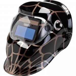 Draper Solar Auto Dimming Vario Shade Welding Helmet Black / Gold