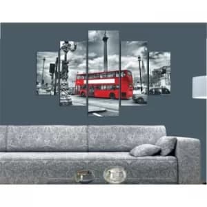 ST025 Multicolor Decorative MDF Painting (5 Pieces)