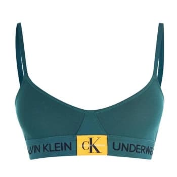 Calvin Klein Calvin Monogram Triangle Bralette - Antithesis ZAY