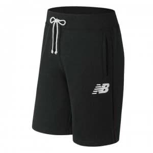 New Balance Fleece Shorts Mens - Black
