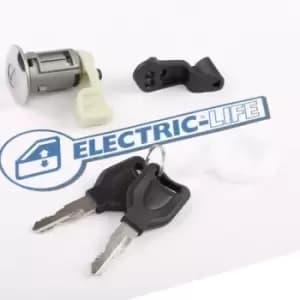 ELECTRIC LIFE Lock Cylinder Kit ZR80551 RENAULT,CLIO II (BB0/1/2_, CB0/1/2_),CLIO II Kasten (SB0/1/2_)