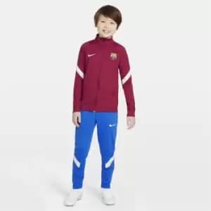 Nike Barcelona Strike Tracksuit 2021 2022 Junior - Red