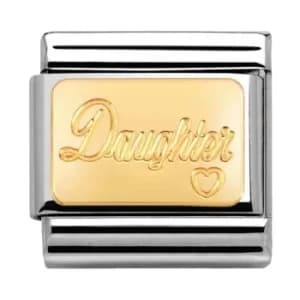 Nomination CLASSIC Gold Family Daughter Charm 030121/25