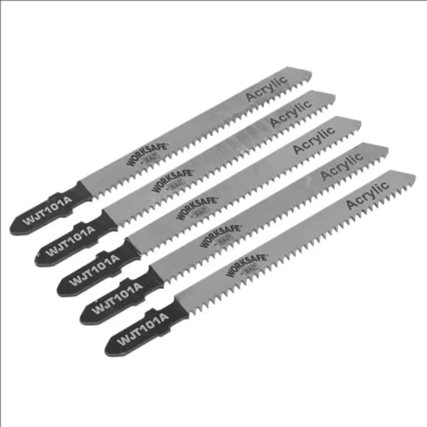 Worksafe Jigsaw Blade Metal 75mm 12tpi, Pack of 5