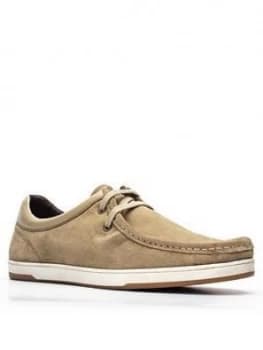 Base London Dougie Lace Up Shoe - Taupe