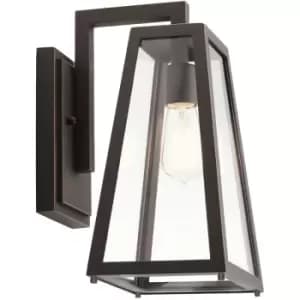 Elstead Lighting - Elstead Kichler Delison Outdoor Wall Lantern Rubbed Bronze, IP44
