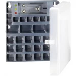 Conrad energy Box 36 Battery box 36x AAA, AA, 9V PP3 (L x W x H) 140 x 125 x 60 mm
