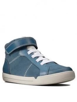 Clarks Emery Beat High Tops - Blue