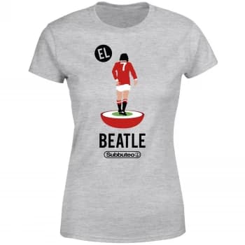 Subbuteo EL Beatle Womens T-Shirt - Grey - 3XL