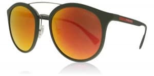 Prada Sport PS04RS Sunglasses Green Rubber UFI5M0 54mm