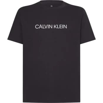 Calvin Klein Performance Essential Logo T Shirt - Black