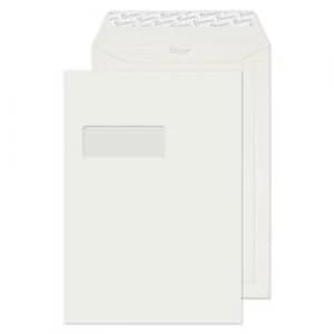 PREMIUM C4 Envelopes 229 x 324mm 120 gsm Brilliant White Wove Pack of 250