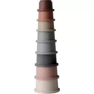 Mushie Stacking Cups Toy Toy 3 in 1 Original 8 pc