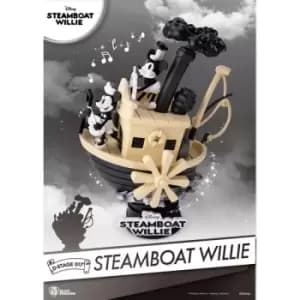 Steamboat Willie D-Stage PVC Diorama Mickey & Minnie 15 cm