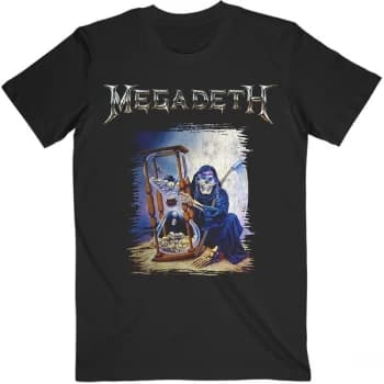 Megadeth - Countdown Hourglass Unisex Large T-Shirt - Black