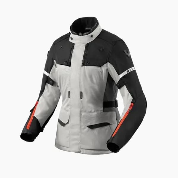 REV'IT! Outback 4 H2O Jacket Lady Silver Black Size 36