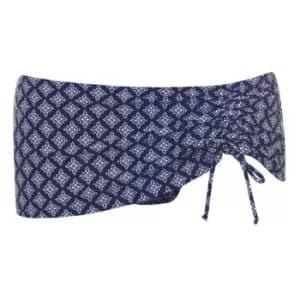 Full Circle Tie Bikini Bottoms - Blue