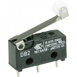 Cherry Switches Microswitch DB2C C1RC 250 V AC 10 A 1 x OnOn momentary