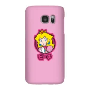 Nintendo Super Mario Peach Kanji Phone Case - Samsung S7 - Snap Case - Matte