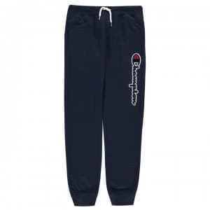 Champion Logo Fleece Jogging Bottoms - Navy NVB BS538