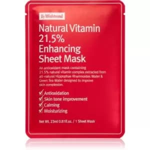 By Wishtrend Natural Vitamin Strengthening Sheet Mask 23 ml