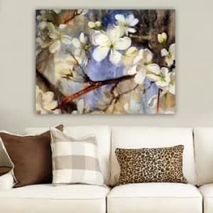 100398421_70100 Multicolor Decorative Canvas Painting Flowers