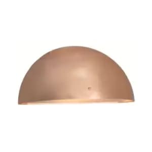 Elstead - 1 Light Outdoor Wall Light Copper IP43, E27