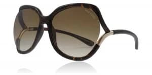 Tom Ford Anouk Sunglasses Dark Havana 52F 60mm