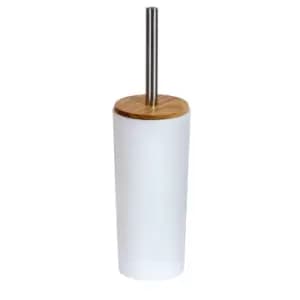 Showerdrape Sonata White Toilet Brush & Holder