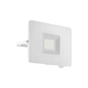 Netlighting Faedo LED Outdoor Wall Flood Light White IP44 - EG33154