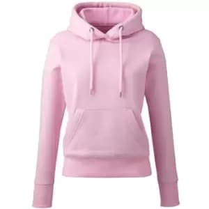 Anthem Womens/Ladies Organic Hoodie (L) (Pink)