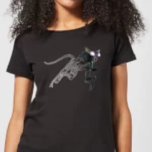 Fantastic Beasts Tribal Matagot Womens T-Shirt - Black