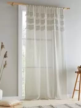 Pineapple Elephant Izmir Tassel Slot Top Voile