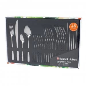 Russell Hobbs RH 24Pc Vienna Cut/Set13 - S/Steel