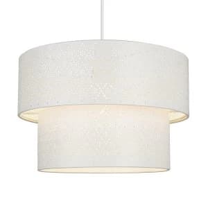 Searchlight Lighting Collection Bea 2-Tier Drum Light Shade