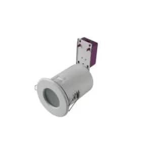 Robus Starling IP65 Main Voltage Steel Fire Rated Shower Downlight White - RSF20165-01