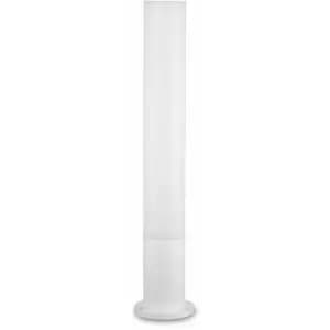 EDO OUTDOOR White Floor Lamp 1 Aluminum Bulb