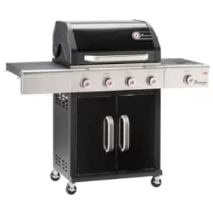 Landmann Triton Cook 4.1 Burner Gas BBQ - Black