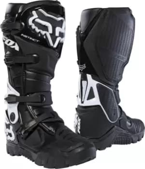 FOX Instinct X Motocross Boots, black, Size 45, black, Size 45