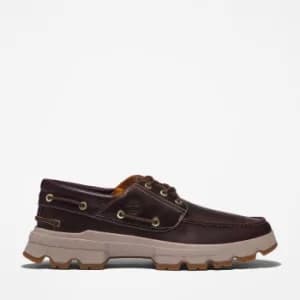 Timberland Greenstride Tbl Originals Ek+ Moc-toe Boat Shoe For Men In Burgundy Burgundy, Size 10