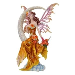 Earth Moon Fairy Figurine By Nene Thomas