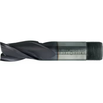 20.00MM HSS-Co 8% 3 Flute Threaded Shank Slot Drills - TiCN Coated - Swisstech