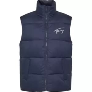 Tommy Jeans Tjw Signature Modern Puffer Vest - Blue