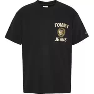 Tommy Jeans Tjm Rlx Tj Luxe 1 Tee - Black