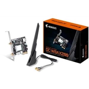 Gigabyte GC-WBAX200 Intel WiFi 6 AX200 2400Mbps Bluetooth 5.0 Wireless PCI-Express Card
