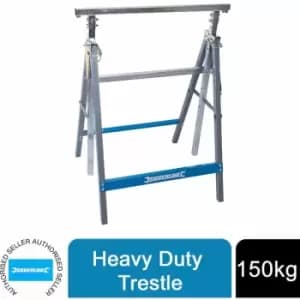 Trestle Heavy Duty Telescopic Adjustable Height 150kg 226168 - Silverline