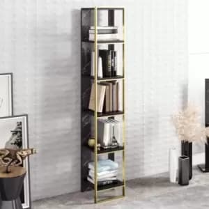 Polka 5-tier Bookcase Shelving Unit
