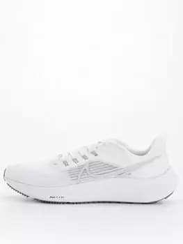 Nike Air Zoom Pegasus 39, White/Grey, Size 10, Men