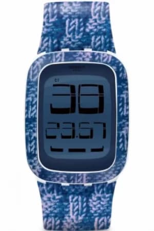 Unisex Swatch Touch Alarm Chronograph Watch SURW110